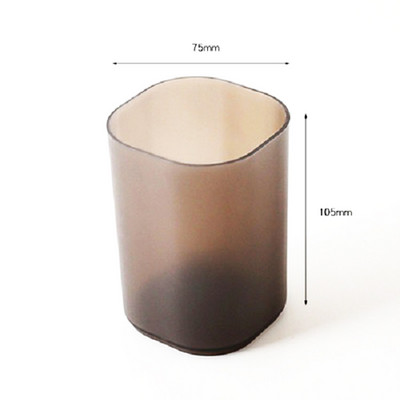 Többfunkciós 4 rácsos tolltartó Pp műanyag matt íróasztal szervező iskolai kellékek írószerek tárolása Irodai tolltartó