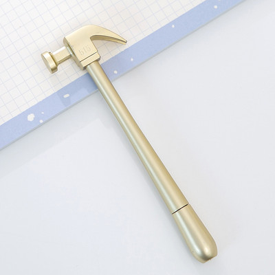 1Pcs Creative Simulation Hammer Tools Shape Gel Pen Student School Γραφικά είδη Γραφείου Αναμνηστικά στυλό γραφής Αστεία δώρα