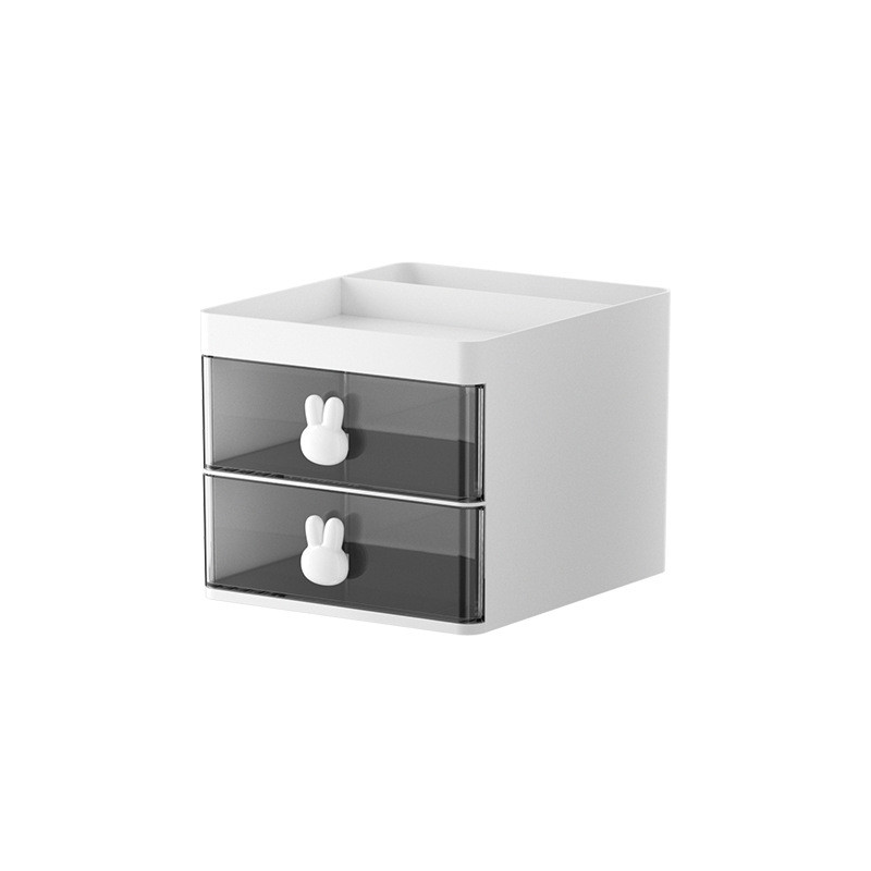 Asztali tárolódoboz Szervező fiók típusa átlátszó akril nyúl asztali írószer kézi számlatároló állvány asztali tolltartó