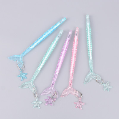 5 бр. Висулка с кристален блясък Русалка Неутрална химикалка Сватбен подарък за гости на шаферка Сувенири за парти за рожден ден Пинята Подаръци