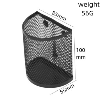 Магнитен държач за писалка за бяла дъска Хладилник Издръжлив лек мрежест съхранение Магнитна кошница Шкаф Органайзер Аксесоари