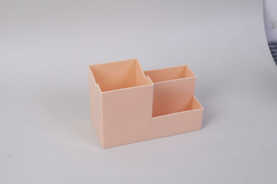 Többfunkciós asztali tolltartó Irodai iskolai tároló tok Színes műanyag doboz Asztali toll tolltartó Mobiltelefon tartó