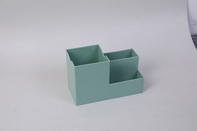 Többfunkciós asztali tolltartó Irodai iskolai tároló tok Színes műanyag doboz Asztali toll tolltartó Mobiltelefon tartó