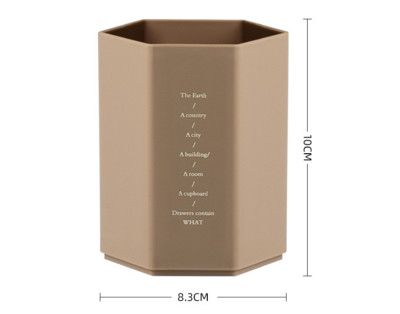 Többfunkciós asztali tolltartó Irodai iskolai tároló tok Színes műanyag doboz Asztali toll tolltartó Mobiltelefon tartó