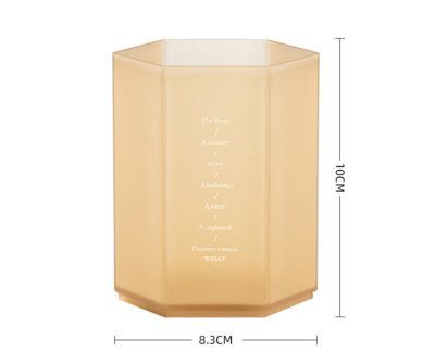 Többfunkciós asztali tolltartó Irodai iskolai tároló tok Színes műanyag doboz Asztali toll tolltartó Mobiltelefon tartó