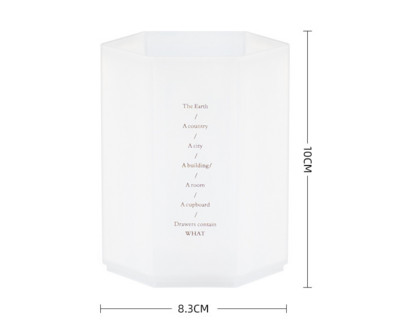 Többfunkciós asztali tolltartó Irodai iskolai tároló tok Színes műanyag doboz Asztali toll tolltartó Mobiltelefon tartó