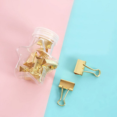 Сгъваема щипка Прозрачни щипки за подвързване Канцеларски материали Консумативи за подвързване Палец Подвързия Метална щипка с дълга опашка Щифтове Щипки за хартия Училище