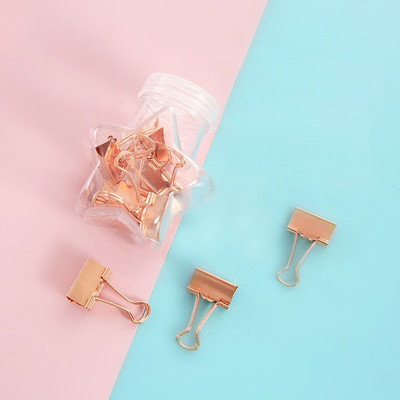 Сгъваема щипка Прозрачни щипки за подвързване Канцеларски материали Консумативи за подвързване Палец Подвързия Метална щипка с дълга опашка Щифтове Щипки за хартия Училище