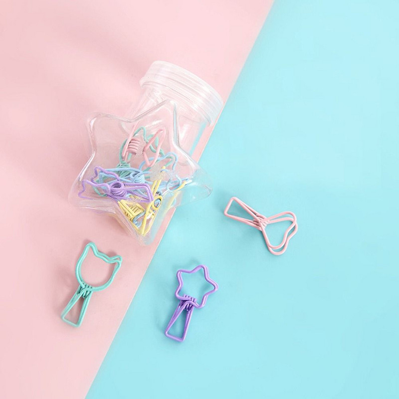 Сгъваема щипка Прозрачни щипки за подвързване Канцеларски материали Консумативи за подвързване Палец Подвързия Метална щипка с дълга опашка Щифтове Щипки за хартия Училище