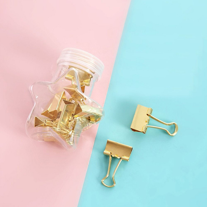 Сгъваема щипка Прозрачни щипки за подвързване Канцеларски материали Консумативи за подвързване Палец Подвързия Метална щипка с дълга опашка Щифтове Щипки за хартия Училище