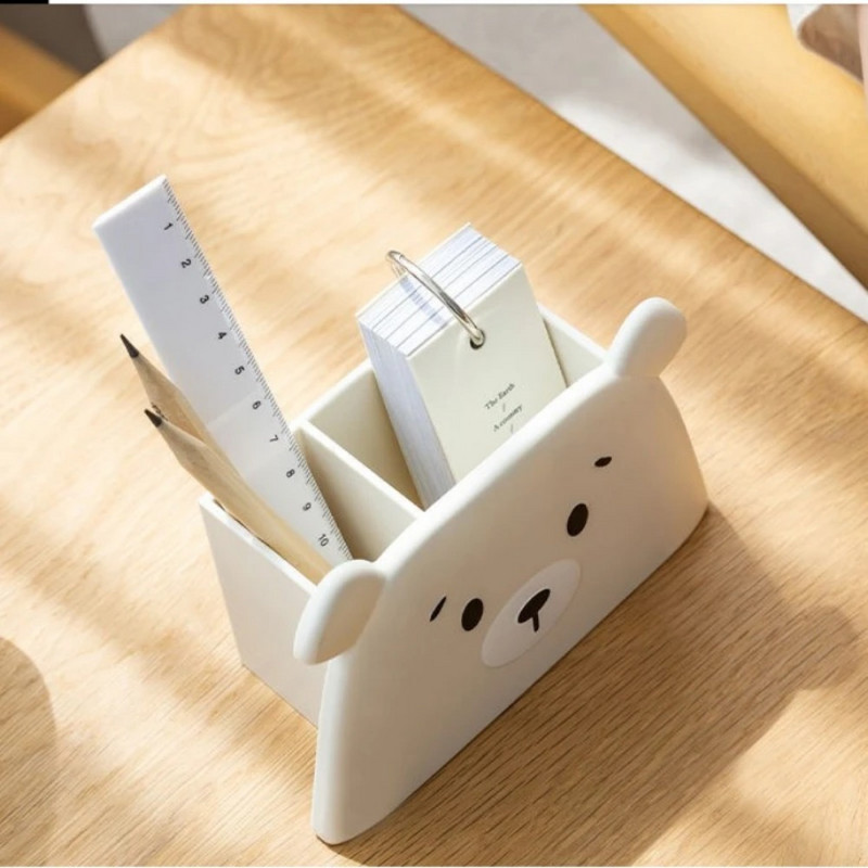 Organizer γραφείου γραφείου Μολυβοθήκη Χαριτωμένα αξεσουάρ γραφείου Σχολική θήκη αποθήκευσης γραφικής ύλης Πλαστικό κουτί για αξεσουάρ γραφείου