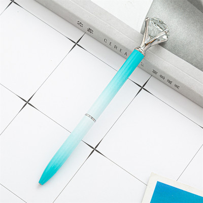 Στυλό Glitter Large Diamond Crystal Ballpoint Student Stationery Office Business 1,0mm Metal Rhinestone Financial Ball Point στυλό
