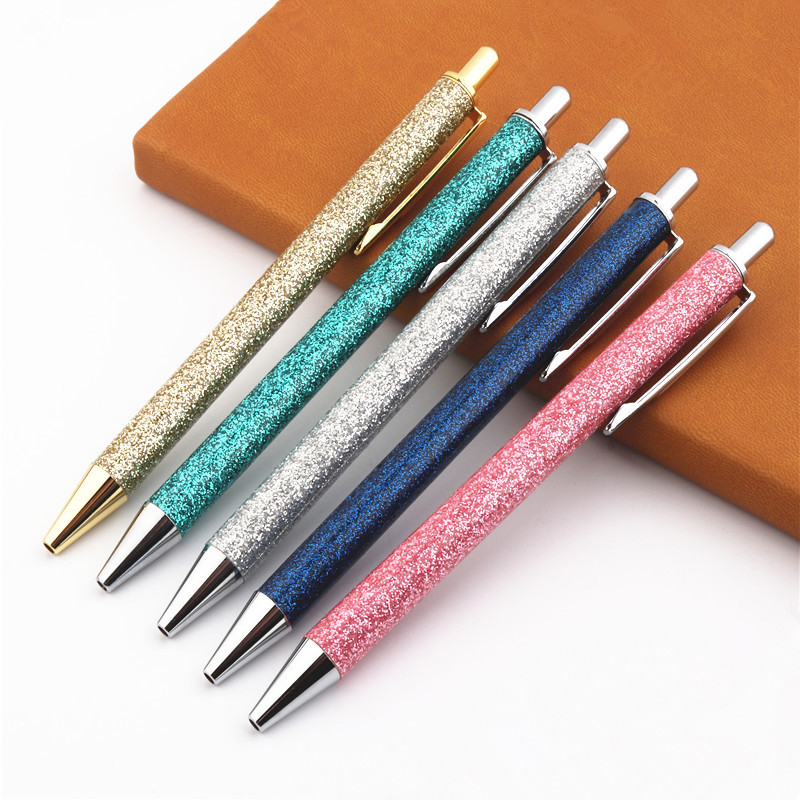 Νέα 6 χρώματα, μοντέρνα και φωτεινά σώματα, σχολικά προμήθειες για γραφεία στυλό μπάλας