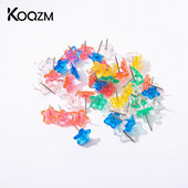 50/100 db Pentagram alakú műanyag parafa tábla biztonsági színes nyomógombos tűk Irodai kellékek iskolai kellékek