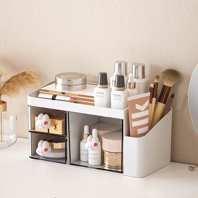 Aranyos tanulói írószer tároló nyúl malac tolltartó asztali fiók típusa Kézi számla válogatás gyerekeknek asztali tolltartó polc