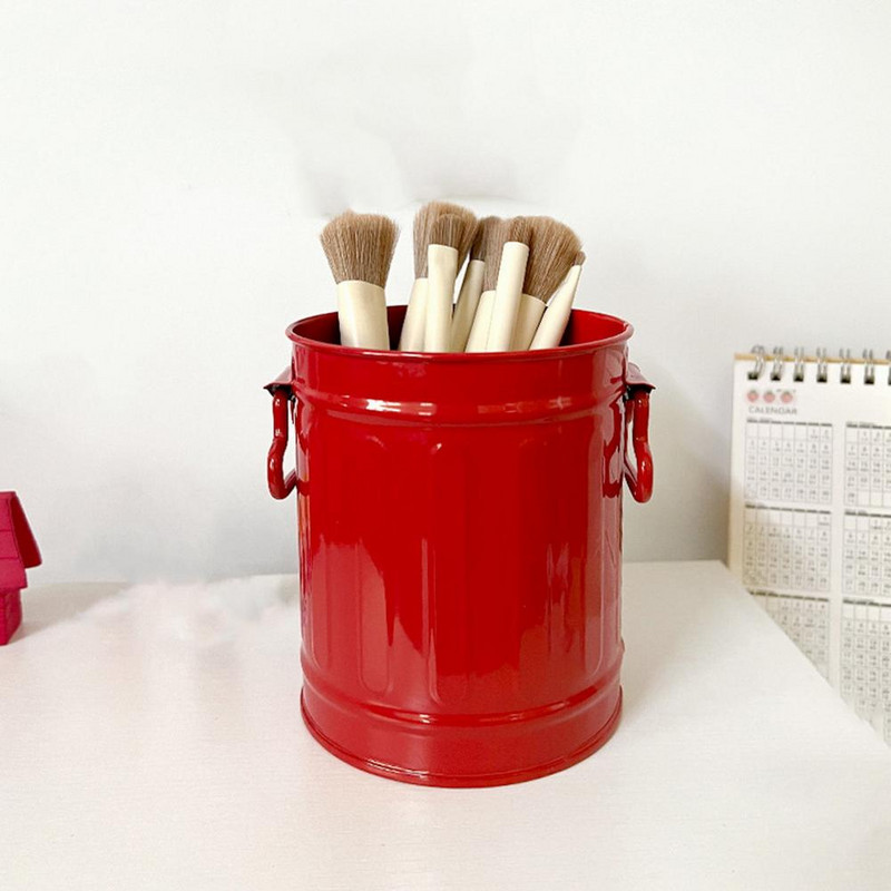 Μολυβοθήκη Υψηλής χωρητικότητας Θήκη μολυβιού Γλαστροθήκη Επιτραπέζιο Organizer Χριστουγεννιάτικο πινέλο μακιγιάζ Κουβάς αποθήκευσης δοχείο για στυλό για μαθητή