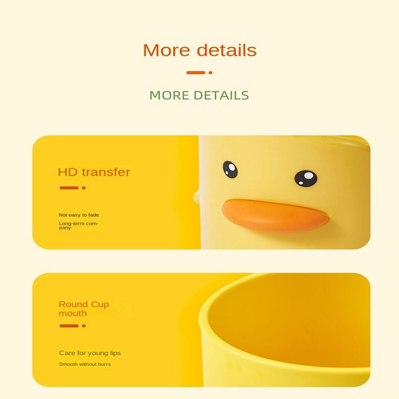 Aranyos kis sárga kacsa diák tolltartó fogkefe tartó gyerek írószer tároló doboz mobiltelefon tartó asztali tároló