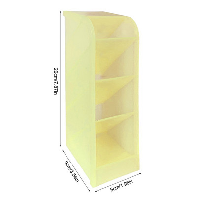 Kawaii asztali tolltartó Japán színes asztali rendszerező sminkek ceruza tárolódoboz Aranyos iskolai írószer irodai kiegészítők