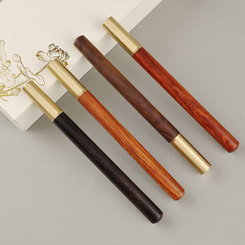 Vintage golyóstoll sárgaréz golyóstoll fém kupakos golyóstoll Iskolai tanulóknak Irodai kellékek Íróeszközök