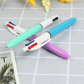 5 части многоцветна химикалка 4 цвята в 1 химикалка прибираща се многоцветна химикалка за награда за детски клас