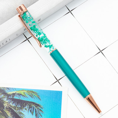 1 бр. Творчески Направи си сам Химикалки с цветя Модни офисни Красиви химикалки за писане Ученически пособия за деца Подарък