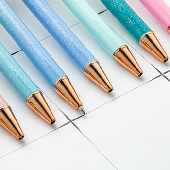 1 брой химикалка Lytwtw\'s Creative Glitter Powder Pen Метални канцеларски материали Училищни офис консумативи