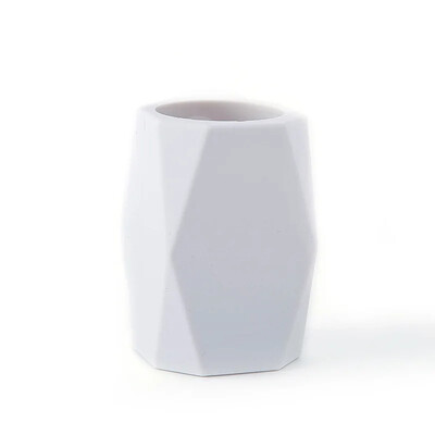 Θήκη για στυλό σιλικόνης Γραφείο Σχολική θήκη Πλαστικό κουτί στυλό Desk Organizer μολύβι Λευκό γκρι Οργανοθήκη γραφείου