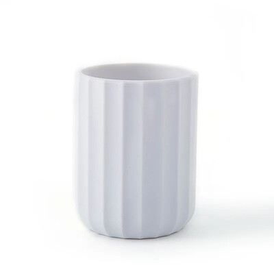 Θήκη για στυλό σιλικόνης Γραφείο Σχολική θήκη Πλαστικό κουτί στυλό Desk Organizer μολύβι Λευκό γκρι Οργανοθήκη γραφείου