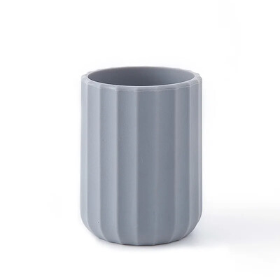 Θήκη για στυλό σιλικόνης Γραφείο Σχολική θήκη Πλαστικό κουτί στυλό Desk Organizer μολύβι Λευκό γκρι Οργανοθήκη γραφείου