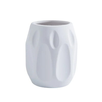 Θήκη για στυλό σιλικόνης Γραφείο Σχολική θήκη Πλαστικό κουτί στυλό Desk Organizer μολύβι Λευκό γκρι Οργανοθήκη γραφείου