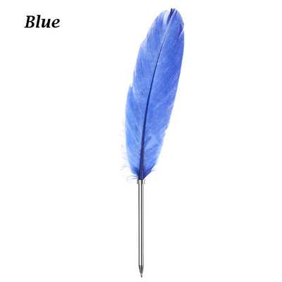 1 db Vicces toll toll 0,5 mm-es kék tintával golyóstoll íróeszköz Írószer toll Esküvői aláírás toll iskolai kellékek ajándék