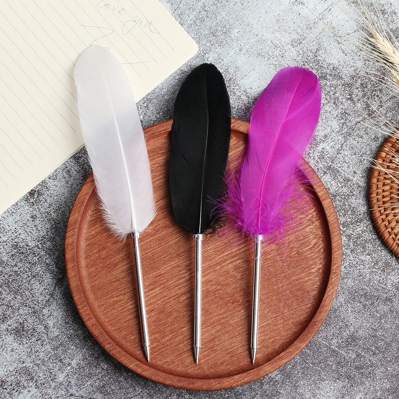 1 db Vicces toll toll 0,5 mm-es kék tintával golyóstoll íróeszköz Írószer toll Esküvői aláírás toll iskolai kellékek ajándék