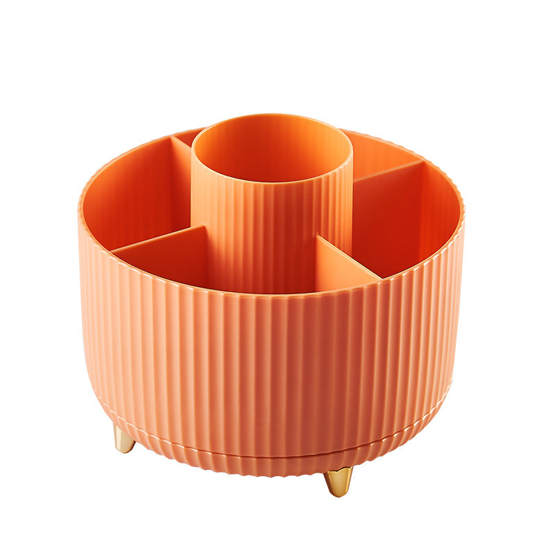 360 fokban forgatható tolltartó nagy kapacitású tolltartó ceruzatartó műanyag írószer íróasztal szervező doboz smink ecsettartó