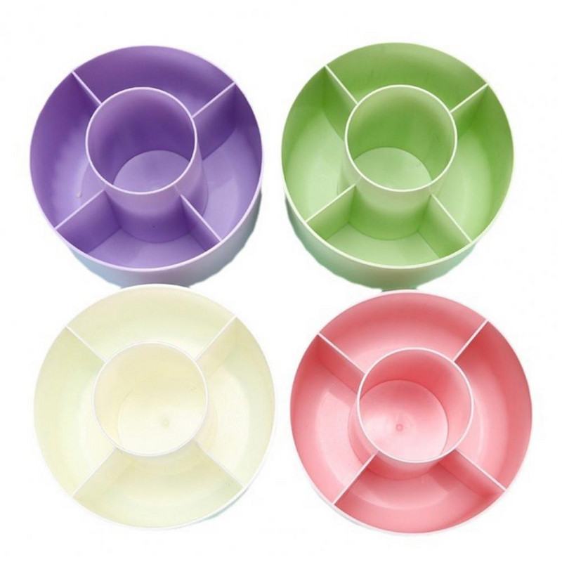 Sminktároló doboz tolltartó Forgó asztali rendszerező 5 nyílással a tollakhoz Sminkecsetek Ceruzák tárolókapacitás irodai használatra