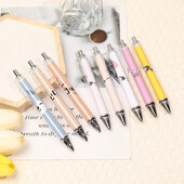 Kawaii KPOP muška timska crtana olovka sa životinjama s uzorkom od crne tinte Gel olovka Mehanička olovka Kemijska olovka za lepeze