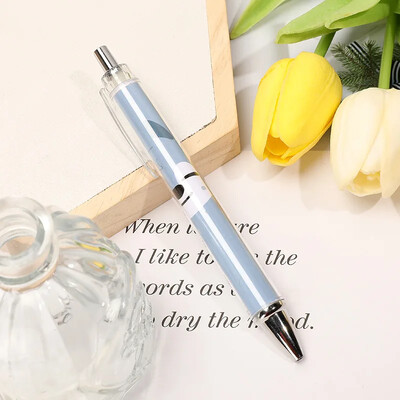 Kawaii KPOP muška timska crtana olovka sa životinjama s uzorkom od crne tinte Gel olovka Mehanička olovka Kemijska olovka za lepeze