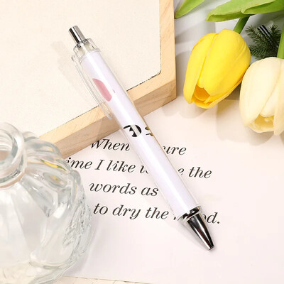 Kawaii KPOP muška timska crtana olovka sa životinjama s uzorkom od crne tinte Gel olovka Mehanička olovka Kemijska olovka za lepeze