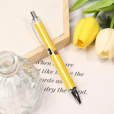 Kawaii KPOP muška timska crtana olovka sa životinjama s uzorkom od crne tinte Gel olovka Mehanička olovka Kemijska olovka za lepeze