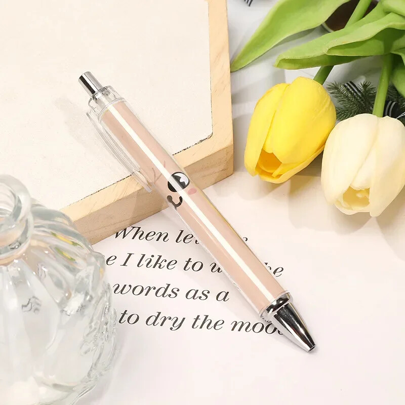 Kawaii KPOP muška timska crtana olovka sa životinjama s uzorkom od crne tinte Gel olovka Mehanička olovka Kemijska olovka za lepeze