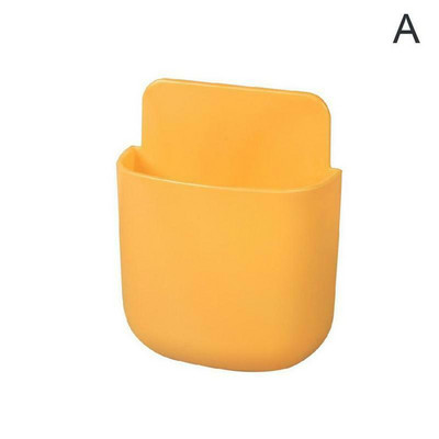 Самозалепваща се кутия за съхранение Телевизор Дистанционно управление Канцеларски материали Писалка Телефон Органайзер Контейнер Държач Домашна кухня Кутия за стена