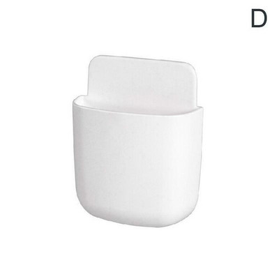 Самозалепваща се кутия за съхранение Телевизор Дистанционно управление Канцеларски материали Писалка Телефон Органайзер Контейнер Държач Домашна кухня Кутия за стена