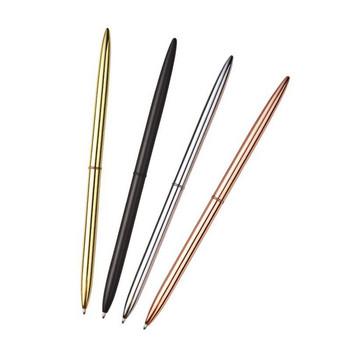 1,0 mm метални луксозни златни ленти цветни химикалки с черни мастила писалка за писане Училищни канцеларски материали Висококачествени нови