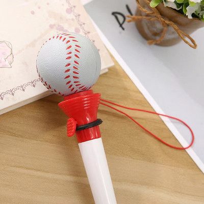 1PCS Creative Химикалка 0,5 мм Синя баскетболна футболна форма Декомпресия Bounce Неутрални химикалки Студентски канцеларски материали