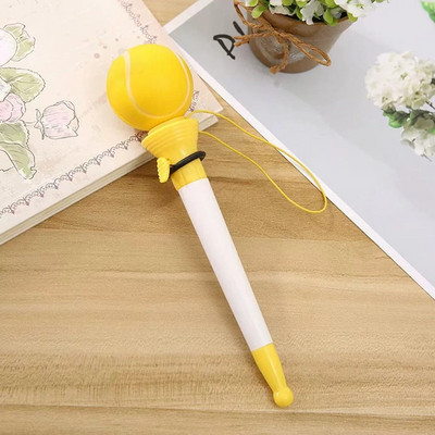 1PCS Creative Химикалка 0,5 мм Синя баскетболна футболна форма Декомпресия Bounce Неутрални химикалки Студентски канцеларски материали