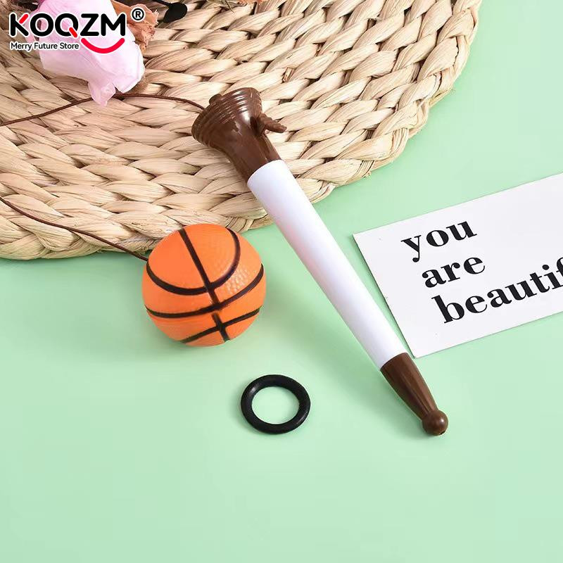 1PCS Creative Химикалка 0,5 мм Синя баскетболна футболна форма Декомпресия Bounce Неутрални химикалки Студентски канцеларски материали