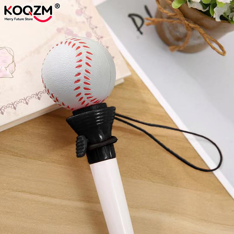 1PCS Creative Химикалка 0,5 мм Синя баскетболна футболна форма Декомпресия Bounce Неутрални химикалки Студентски канцеларски материали