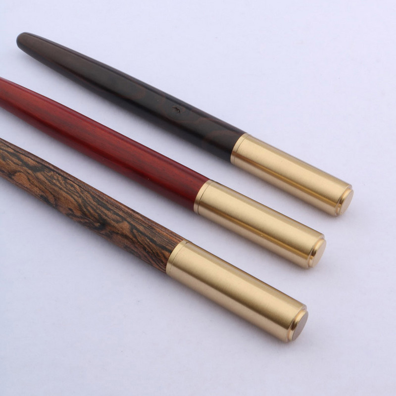 Υψηλής ποιότητας Ξύλινα στυλό ρολό μάρκας Κόκκινο Μαύρο Χρυσό Διακοσμητικό Γραφική ύλη Σχολικά προμήθειες Νέα