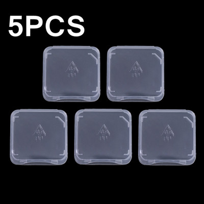 20/10/5/1PCS Διαφανές TF/SD Κάρτες μνήμης Προστατευτική θήκη Θήκη αποθήκευσης Φορητά Mini Clear Card SIM Dustproof Box