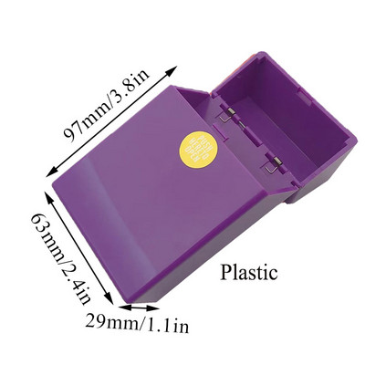 Бяла кутия за съхранение на фотокарти Органайзер за фото карти с капак Кутия за класификация Настолна кутия за съхранение Училищни канцеларски материали