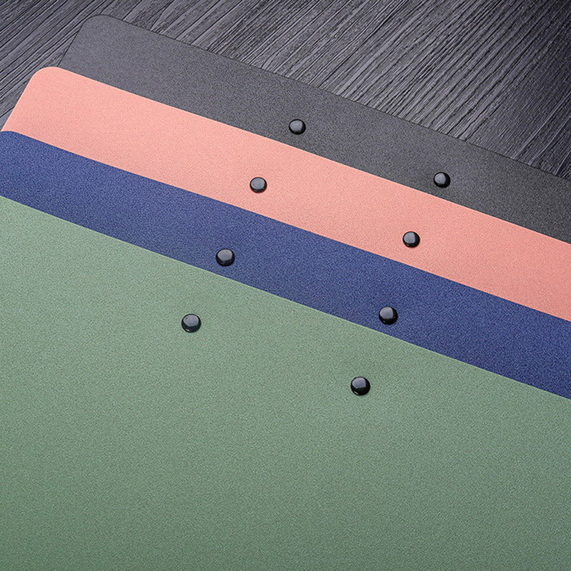 Πρόχειρο φακέλου αρχείου A4 Πίνακας αποσπάσματος σημειωματάριων πληκτρολογίου γραφής Organizer διπλών κλιπ